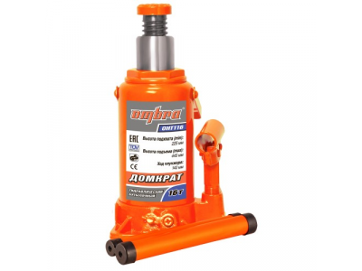 Домкрат гидравлический бутылочный 16 т. , Ombra OHT116