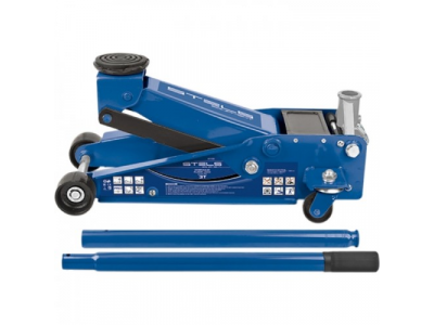 Домкрат гидравлический подкатной, быстрый подъем, 3т QUICK LIFT, 135-465 мм, проф// STELS от STELS Домкрат гидравлический подкатной, быстрый подъем, 3т QUICK LIFT, 135-465 мм, проф// STELS