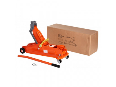 Домкрат подкатной 3т (MIN - 133 мм, MAX - 385 мм)