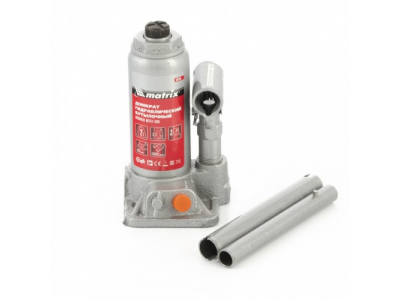 Домкрат гидравлический бутылочный, 2 т, h подъема 158-308 мм Matrix от MATRIX Домкрат гидравлический бутылочный, 2 т, h подъема 158-308 мм Matrix