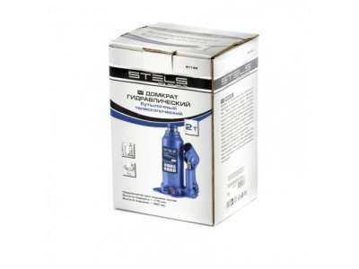 Домкрат гидравлический бутылочный телескопический, 2 т, подъем 170-380 мм Stels