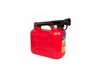 Канистра 5 л. для топлива пластиковая с заливным устройством OBERKRAFT от KRAFT Канистра 5 л. для топлива пластиковая с заливным устройством OBERKRAFT