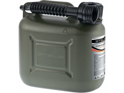 Канистра для ГСМ вертикальная 20 л, пластиковая, усиленная Stels от STELS Канистра для ГСМ вертикальная 20 л, пластиковая, усиленная Stels