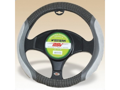 Оплетка на руль "PSV" WESTERN (Серый) M от PSV Оплетка на руль "PSV" WESTERN (Серый) M