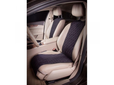 Накидки Алькантара, передние 2 шт., черные AIRLINE от Airline Накидки Алькантара, передние 2 шт., черные AIRLINE