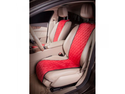 Накидки Алькантара, передние 2 шт., красные AIRLINE от Airline Накидки Алькантара, передние 2 шт., красные AIRLINE