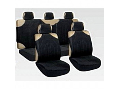 Авточехлы "майки" серые с молнией от AVG Авточехлы "майки" серые с молнией