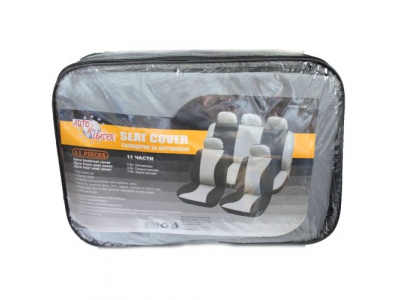 Авточехлы черно-серые от AVG Авточехлы черно-серые