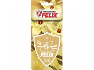 Ароматизатор бумаж. FELIX Sweet vanilla (Нежная ваниль) от Felix Ароматизатор бумаж. FELIX Sweet vanilla (Нежная ваниль)