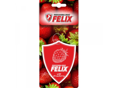 Ароматизатор бумаж. FELIX Wild Strawberry (Ароматная клубника) от Felix Ароматизатор бумаж. FELIX Wild Strawberry (Ароматная клубника)