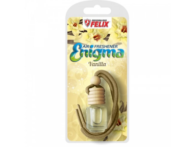Ароматизатор подвесной с дерев. кр. FELIX Enigma Vanilla (Ваниль) 5мл. от Felix Ароматизатор подвесной с дерев. кр. FELIX Enigma Vanilla (Ваниль) 5мл.