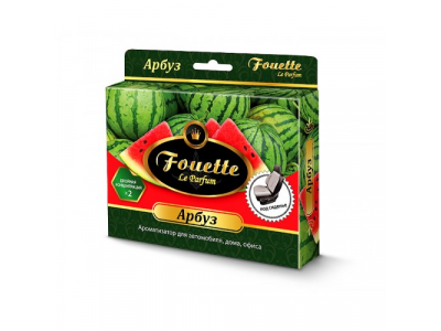 Ароматизатор FOUETTE "Арбуз" F-3 под сиденье двойной концентрации 200 мл от FOUETTE Ароматизатор FOUETTE "Арбуз" F-3 под сиденье двойной концентрации 200 мл