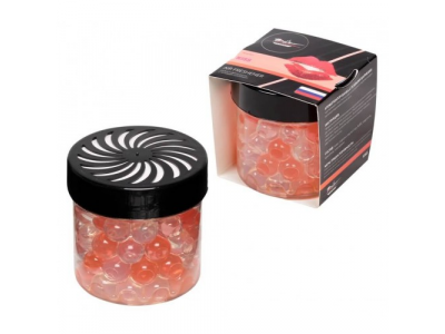 Ароматизатор-банка с гелевыми шариками kiss