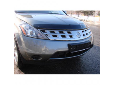 Дефлектор капота Nissan Murano (2004-2007) (темный)( Ниссан Мурано \)