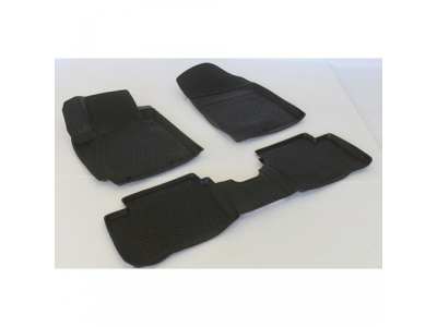 3D Коврики в салон Kia Picanto (11-) "полиуретан"