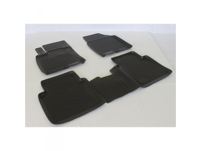 Коврики в салон Nissan Qashqai+2 (08-) "полиуретан"