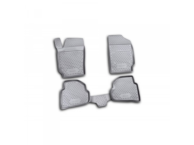 Коврики в салон VW Polo 2010->, 4 шт. сед.(полиуретан)