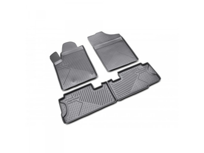 Коврики в салон PEUGEOT Partner 06/2008->, 4 шт. (полиуретан) от ELEMENT Коврики в салон PEUGEOT Partner 06/2008->, 4 шт. (полиуретан)