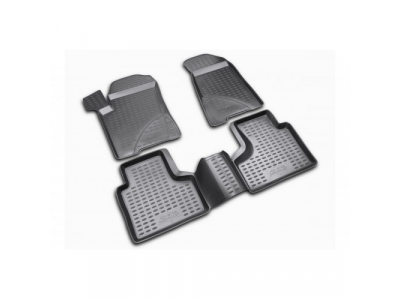 Коврики в салон CHEVROLET Niva 2002-2009, 4 шт. (полиуретан)