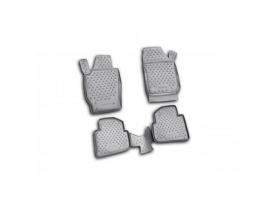 Коврики в салон SKODA Roomster 2006->, 4 шт. (полиуретан)