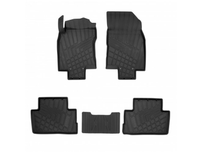 Коврики салонные литьевые Nissan Qashqai 2015- от NORPLAST Коврики салонные литьевые Nissan Qashqai 2015-