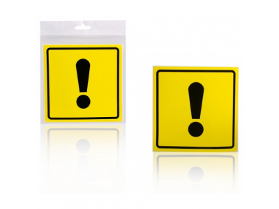 Знак Начинающий водитель ГОСТ, наружный, самоклеящийся (150*150 мм), в уп. 1шт. от Airline Знак Начинающий водитель ГОСТ, наружный, самоклеящийся (150*150 мм), в уп. 1шт.