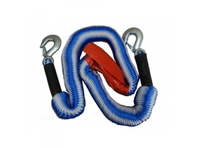 Трос буксировочный эластичный, 2 т, 16 мм, MAX:4 м от SKYBEAR Трос буксировочный эластичный, 2 т, 16 мм, MAX:4 м