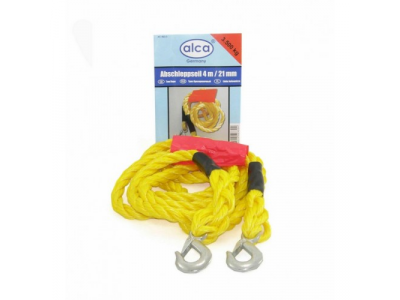 Трос буксировочный 3500кг,карабины в сумке, длина 4 м. D- 21 мм. от ALCA Трос буксировочный 3500кг,карабины в сумке, длина 4 м. D- 21 мм.