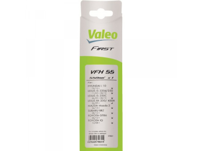 Гибридная щетка VALEO FIRST Covertech,передняя,1 шт., VFH550, 550mm/22", гибридная