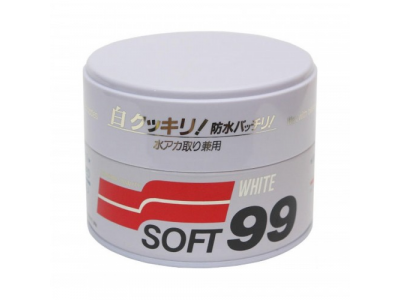 Полироль для кузова защитный Soft99 Soft Wax для светлых, 350 гр