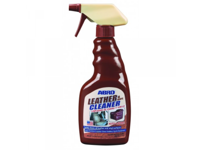 Очиститель кожи и винила, 472 мл от ABRO Очиститель кожи и винила, 472 мл