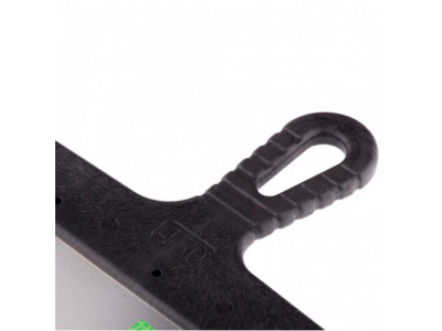 Шпатель фасадный из нержавеющей стали, 450 мм, пластмассовая ручка Сибртех