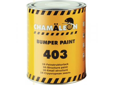 Эмаль для бампера черная от Chamaleon Эмаль для бампера черная