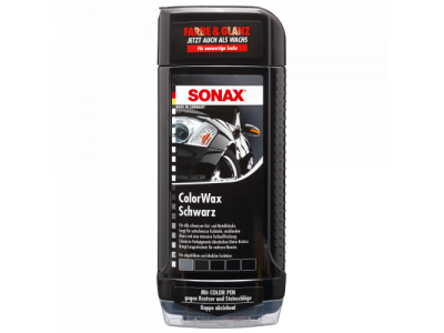 Цветной воск "Черный блеск" + карандаш (черный) от SONAX Цветной воск "Черный блеск" + карандаш (черный)
