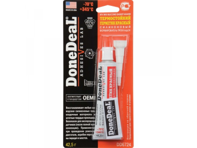 Термостойкий красный силиконовый формирователь прокладок от DONE DEAL Термостойкий красный силиконовый формирователь прокладок