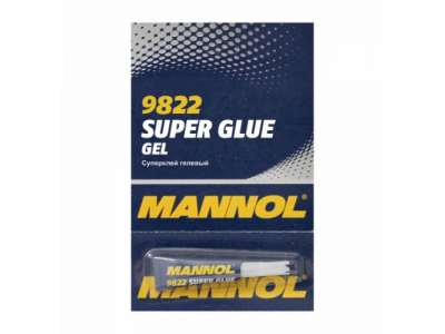 MANNOL 9822 Gel Super Glue 3g от MANNOL MANNOL 9822 Gel Super Glue 3g