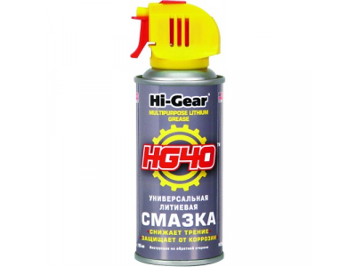Универсальная литиевая смазка HG40 MULTIPURPOSE LITHIUM GREASE