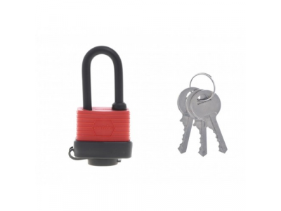 Замок навесной всепогодный, 40 мм, удлиненная дужка Matrix от MATRIX Замок навесной всепогодный, 40 мм, удлиненная дужка Matrix