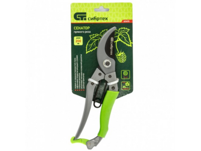 Секатор прямого реза, металлические рукоятки Сибртех от СИБРТЕХ Секатор прямого реза, металлические рукоятки Сибртех