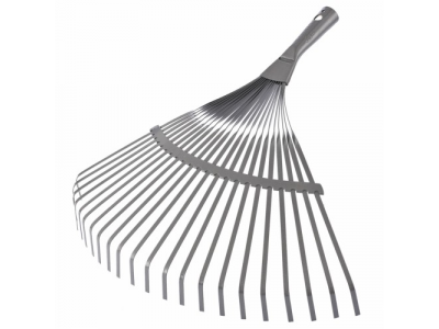 Веерные грабли c деревянным черенком, стальные, покрытые эпоксидом PALISAD LUXE