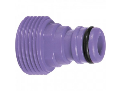 Адаптер пластмассовый, 3/4", внешняя резьба// PALISAD