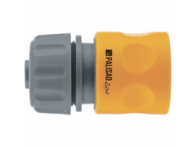 Соединитель пластмассовый быстросъемный для шланга 3/4", однокомпонентный PALISAD LUXE от PALISAD Соединитель пластмассовый быстросъемный для шланга 3/4", однокомпонентный PALISAD LUXE