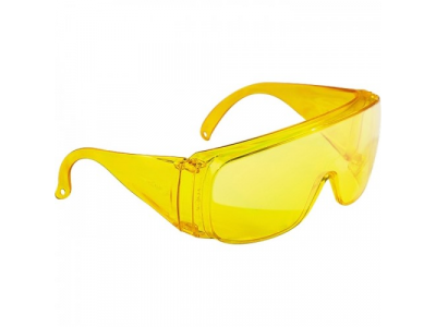 Очки защитные открытого типа, желтые, ударопрочный поликарбонат// СИБРТЕХ/Россия от СИБРТЕХ Очки защитные открытого типа, желтые, ударопрочный поликарбонат// СИБРТЕХ/Россия