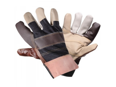 Перчатки кожаные, комбинированные (защитные от механических повреждений) AIRLINE от Airline Перчатки кожаные, комбинированные (защитные от механических повреждений) AIRLINE