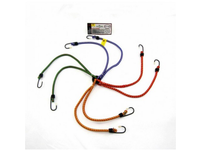 Резинка-паук д/крепл.багажа 8-80 см (4 шт.) c усилен.крючком от HEYNER Резинка-паук д/крепл.багажа 8-80 см (4 шт.) c усилен.крючком