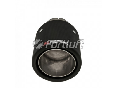 Fortluft Карбоновая насадка Akrapovic Style 90 мм MT130