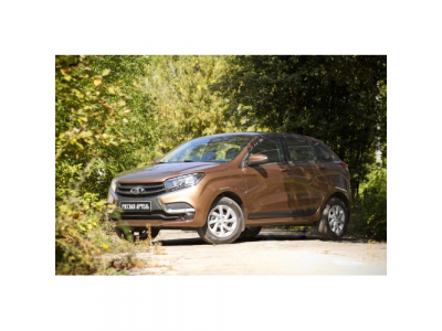 Молдинги на двери (передний левый) для Lada Xray 2016- от РУССКАЯ АРТЕЛЬ Молдинги на двери (передний левый) для Lada Xray 2016-