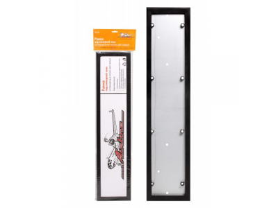 Рамка под номерной знак, антивандальная, металл, цвет черный от Airline Рамка под номерной знак, антивандальная, металл, цвет черный