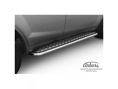 Подножка с листом Arbori d60 LIFAN X60 2011- от ARBORI Подножка с листом Arbori d60 LIFAN X60 2011-