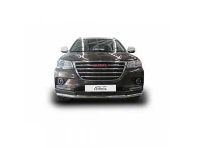 Защита переднего бампера Arbori d57 HAVAL H2 2014-